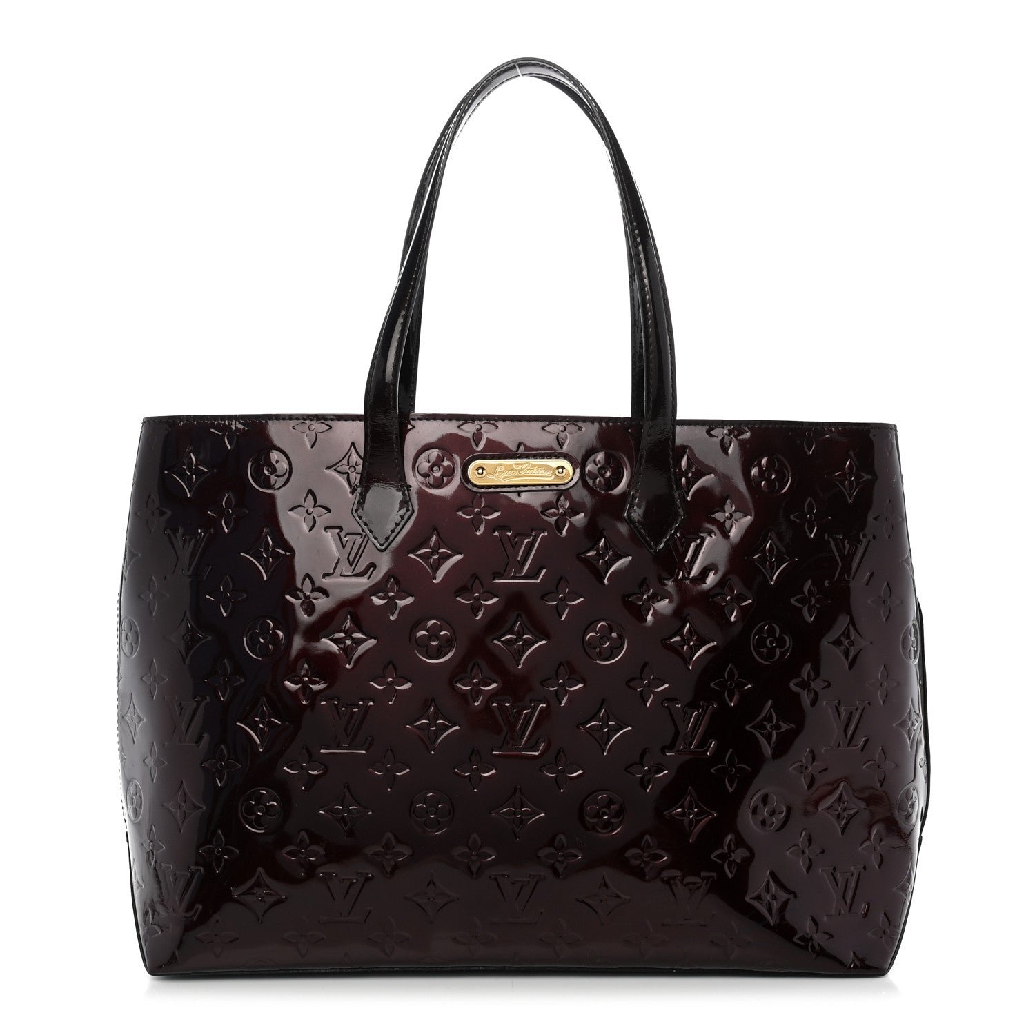 Louis Vuitton Vernis Wilshire MM Rouge Fauviste