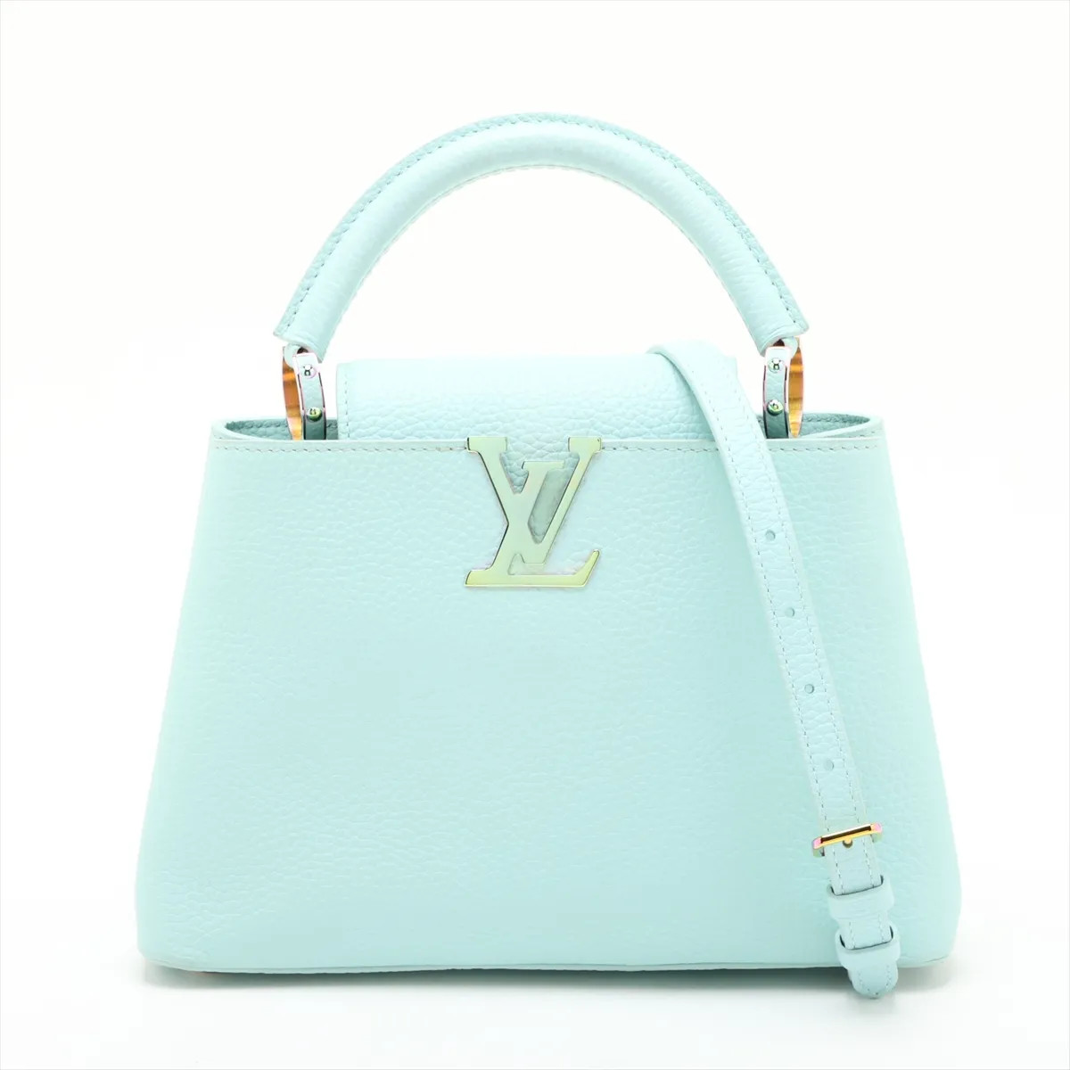 Louis Vuitton Parnassea Capucines BB M22055 Blue There was an RFID response