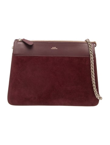A.P.C. Leather Crossbody Bag