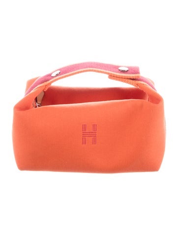 Hermes Small Toile Bride-A-Brac Case