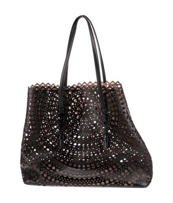 Alaia Leather Shoulder Bag