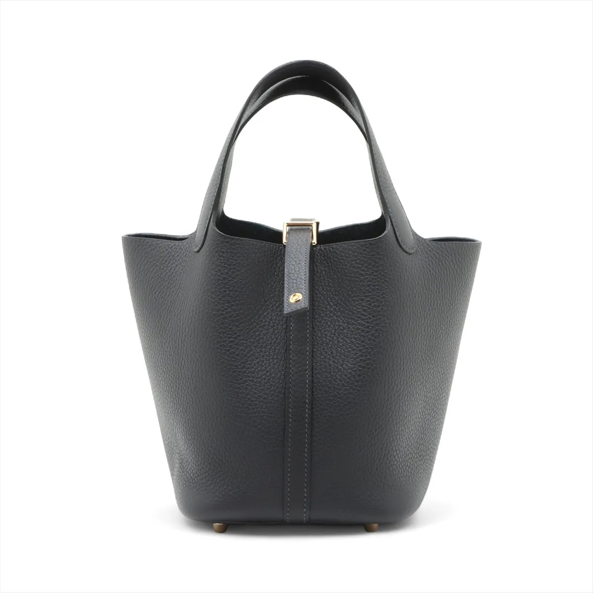 Hermès Picotin Lock 18 PM Taurillon Clemence Cavan Gold Metal Fittings