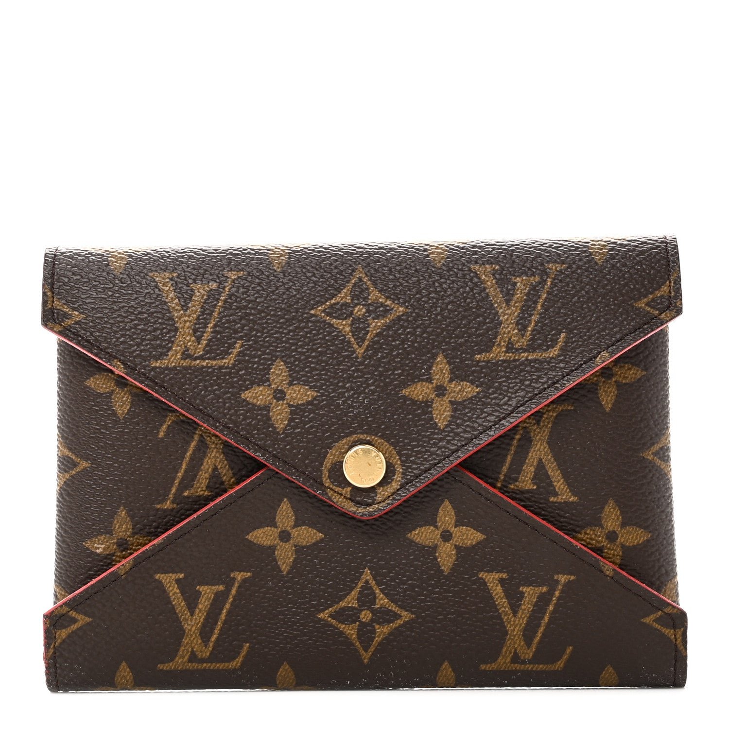 Louis Vuitton Monogram Medium Kirigami Pochette Insert Coquelicot