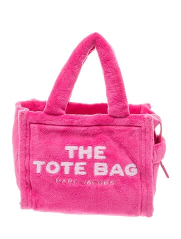 Terry Cloth Top Handle Bag