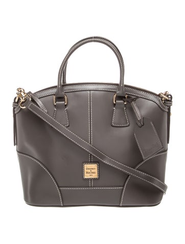 Leather Top Handle Bag