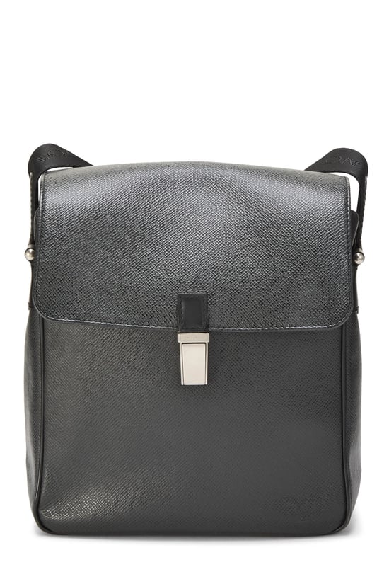 Black Taiga Leather Yaranga Satchel