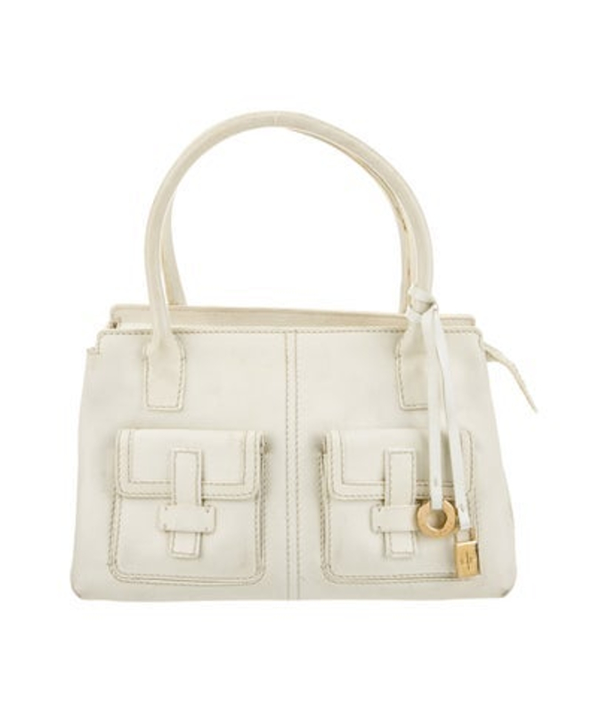 Loro Piana Piana Leather Top Handle Bag