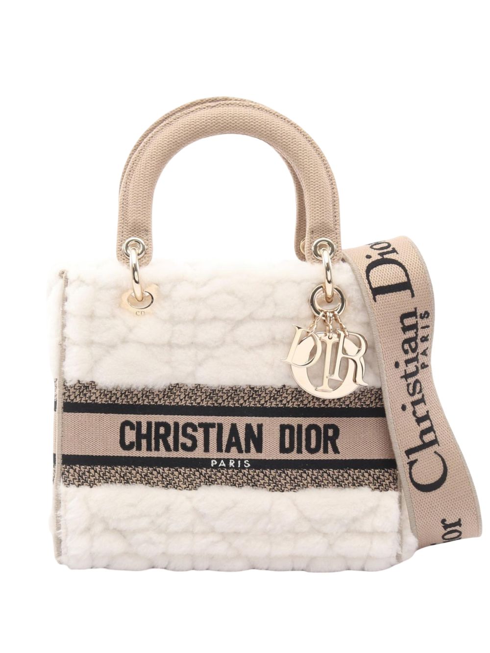 2010-2026 Medium Shearling Lady D Lite satchel