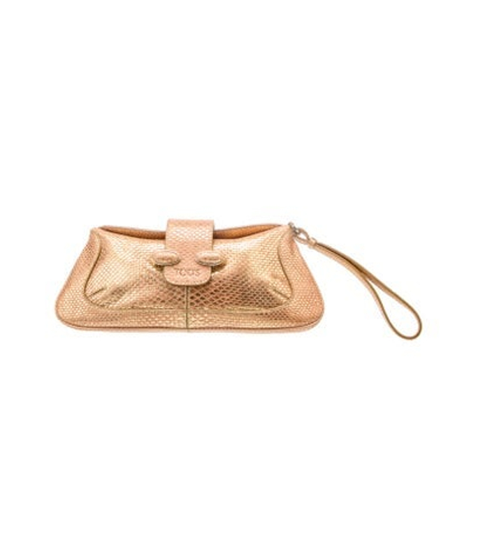 Tod's S Leather Clutch
