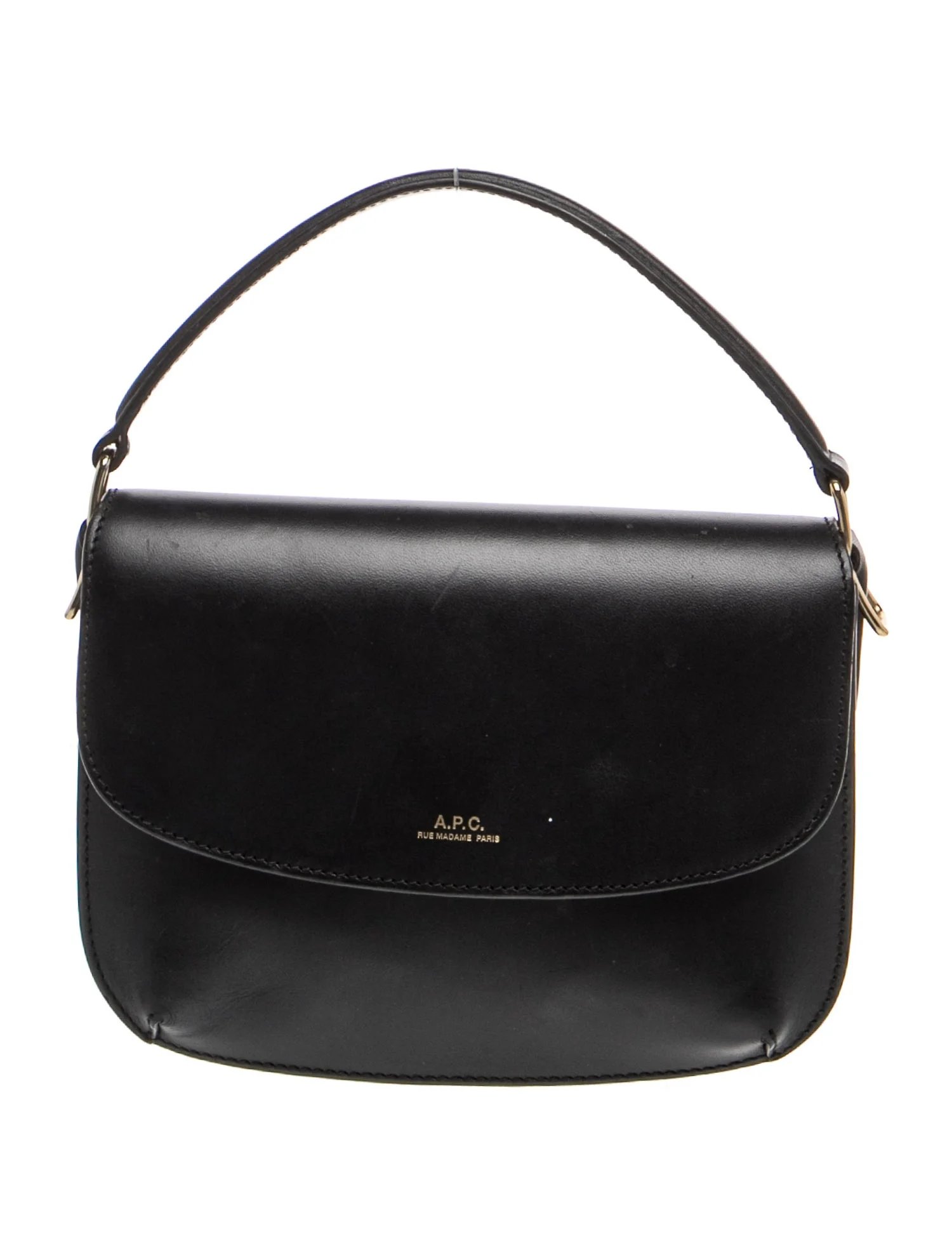 A.P.C. Leather Top Handle Bag