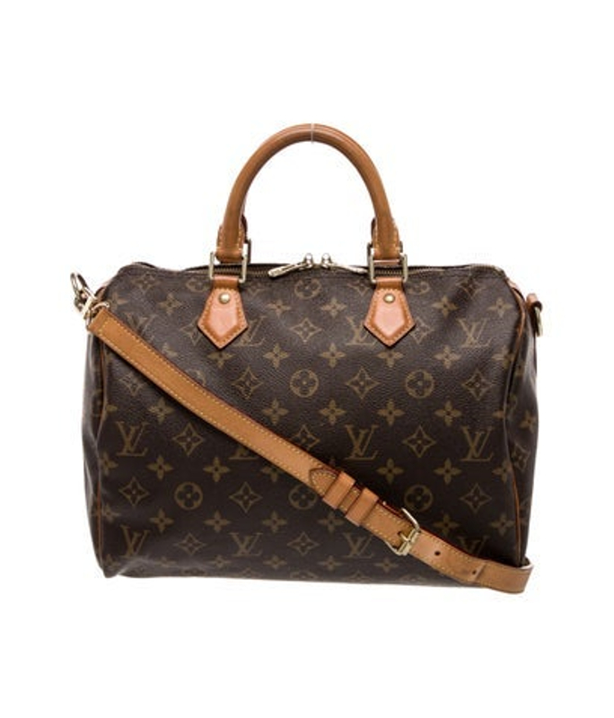 Louis Vuitton Vuitton Lv Monogram Speedy Bandouliere 35