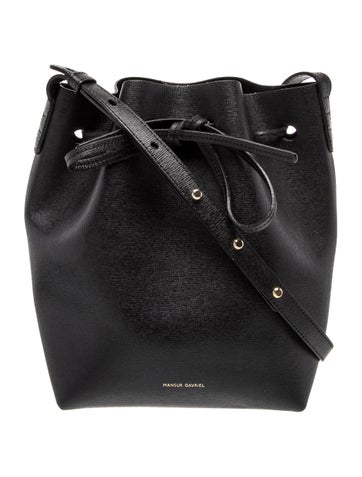 Mansur Gavriel Leather Shoulder Bag