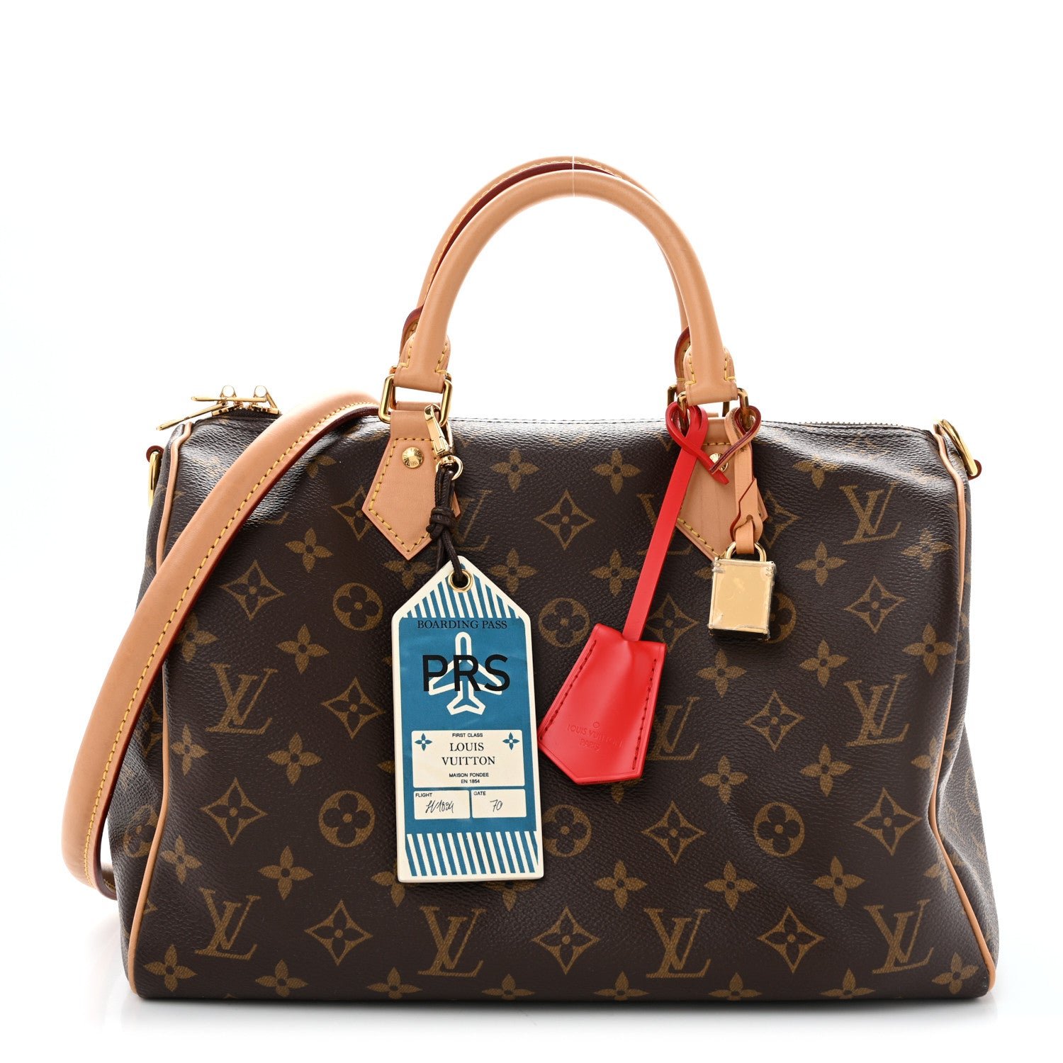 Louis Vuitton Monogram Speedy Soft Crafty 30