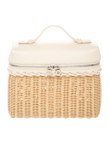 Raffia North South Extra Pocket L19
