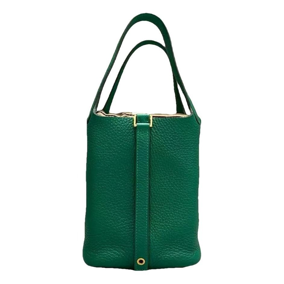 Picotin leather handbag