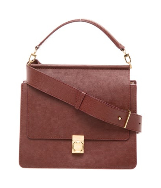 Polene Leather Crossbody Bag