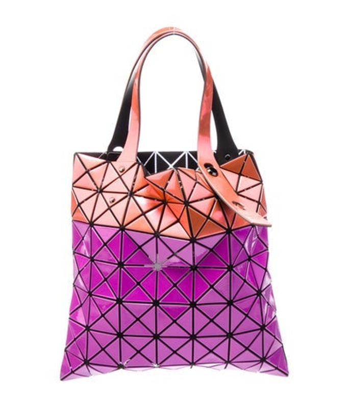 Issey Miyake Miyake Pvc Top Handle Bag