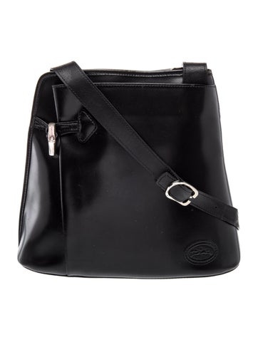 Longchamp Leather Crossbody Bag Vintage
