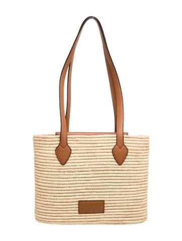 Strathberry Raffia Basket Small