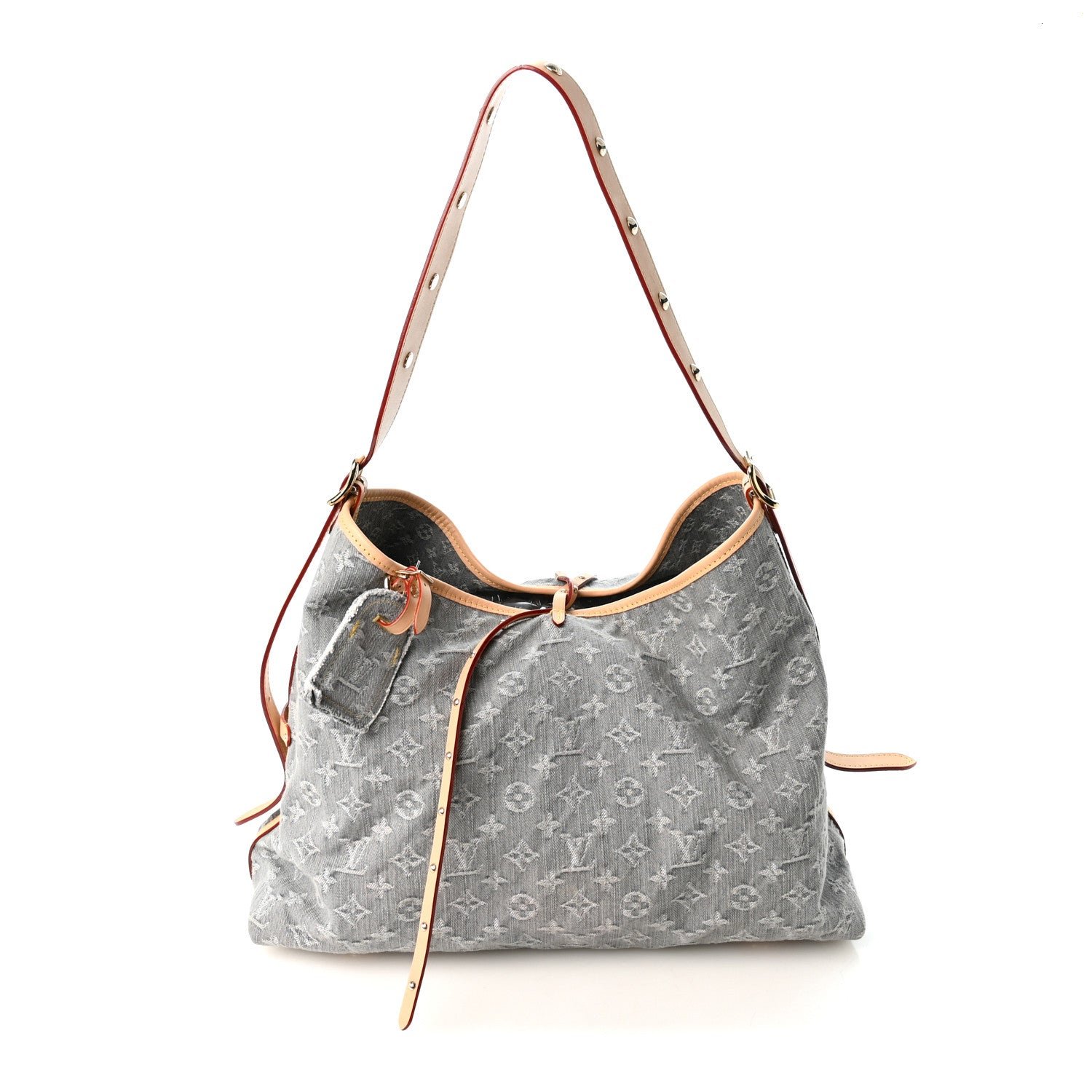 Louis Vuitton Monogram Denim CarryAll MM  Washed Gray