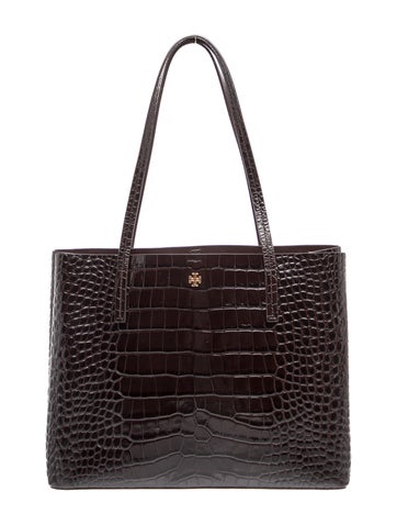 Tory Burch Embossed Leather Shoulder Bag