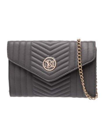 Badgley Mischka Vegan Leather Crossbody Bag