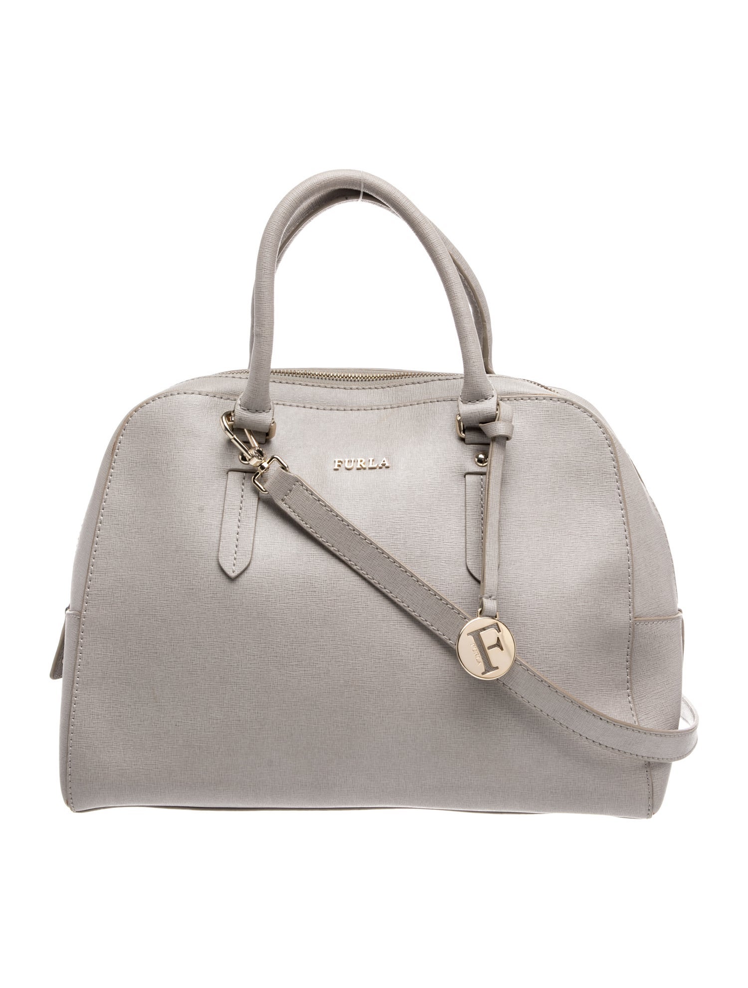 Leather Top Handle Bag