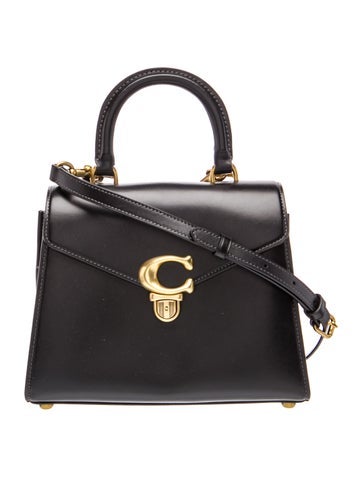 Leather Top Handle Bag w/ Tags
