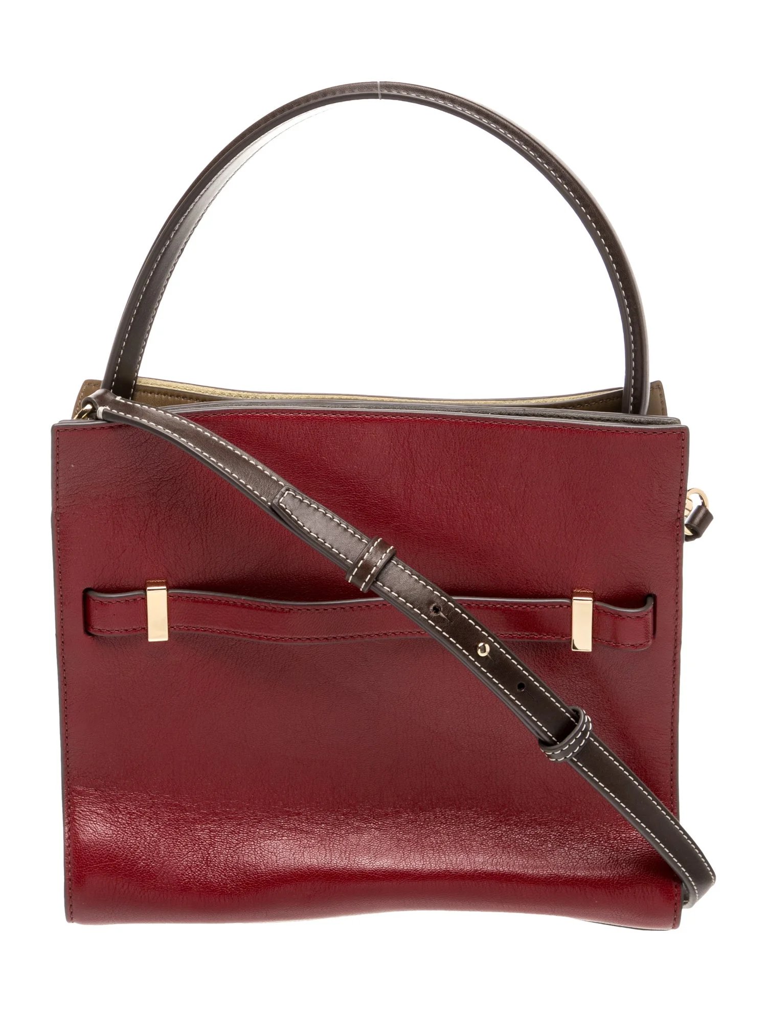 Leather Lee Radziwill Double Bag Small
