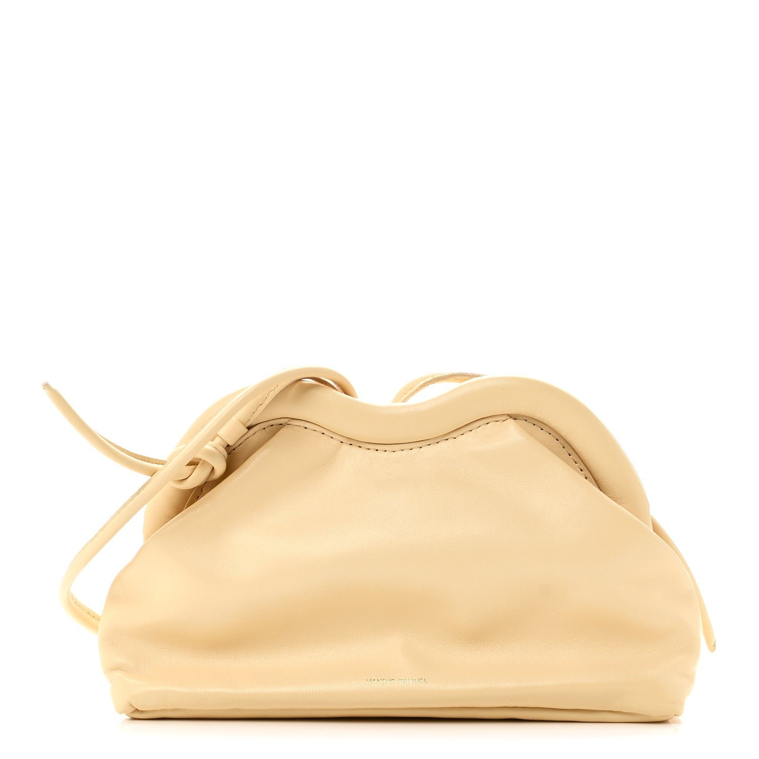 Mansur Gavriel Lambskin Baci Bag Butter