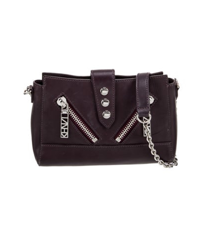 Kenzo Leather Crossbody Bag