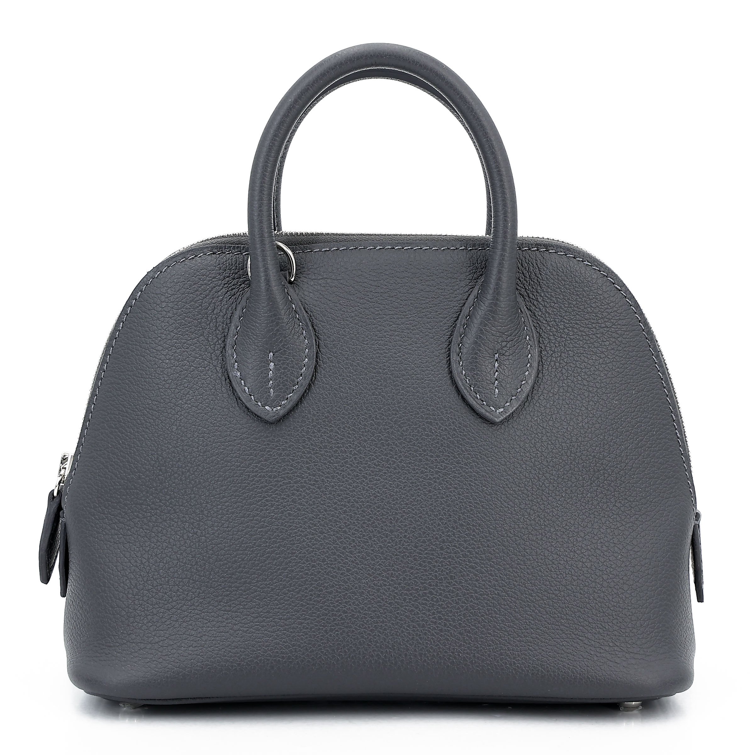 Hermes Brand New ( Rank N )  HERMÈS  Mini Bolide 1923 Ardoise (85) Evercolor Palladium hardware W (2024)