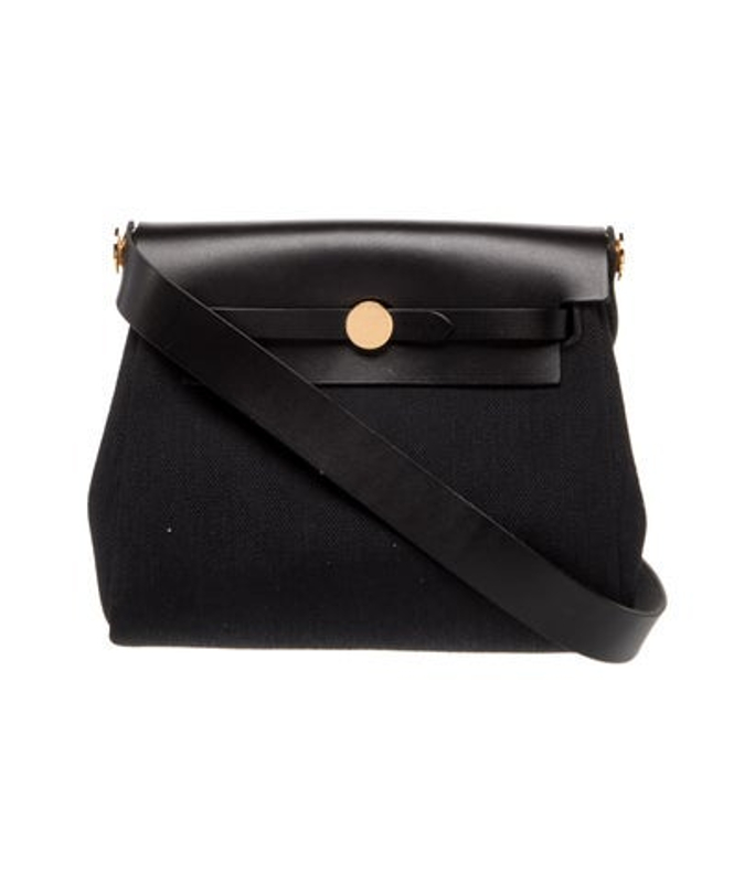 Hermes 2024 Toile Vache Hunter Mini Herbag Zip 20