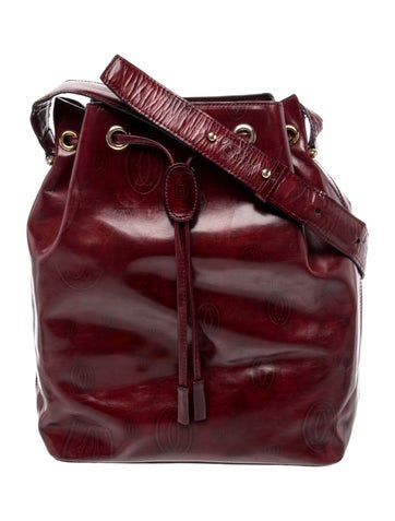 Leather Bucket Bag