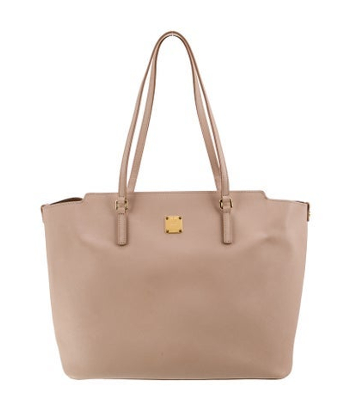 MCM Saffiano Leather Tote