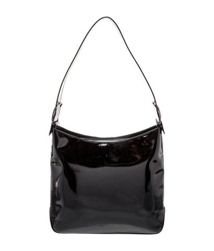 Salvatore Ferragamo Ferragamo Patent Leather Shoulder Bag