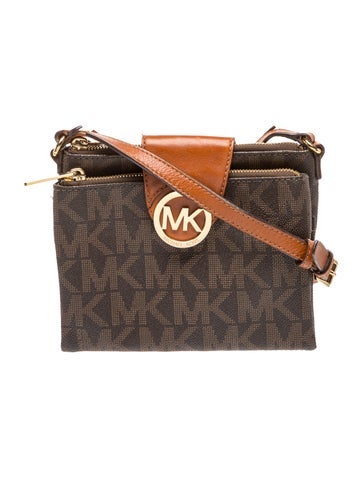 Michael Kors Monogram Crossbody Bag
