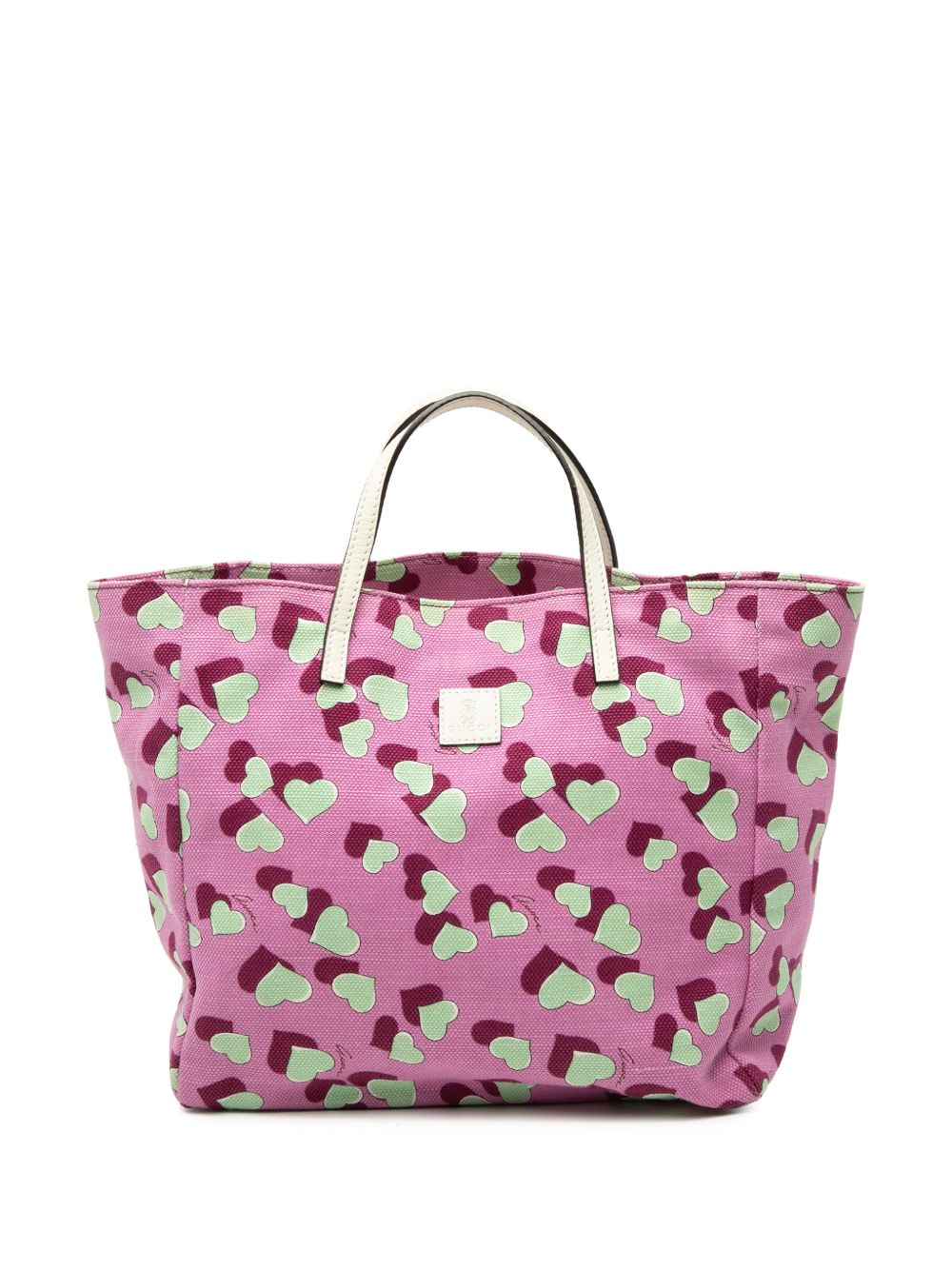 2000-2015 Kids Canvas Heartbeat tote bag