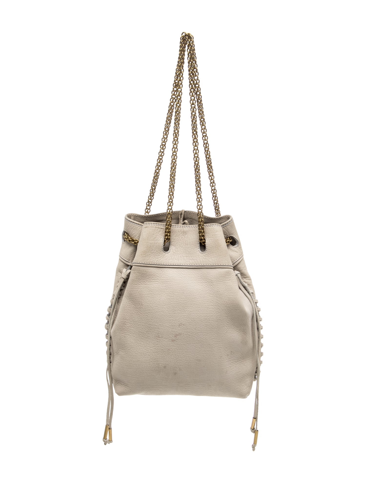 Leather Bucket Bag