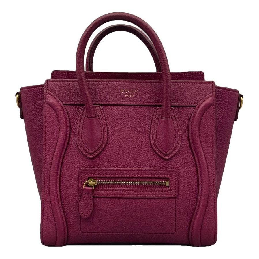 Nano Luggage leather handbag