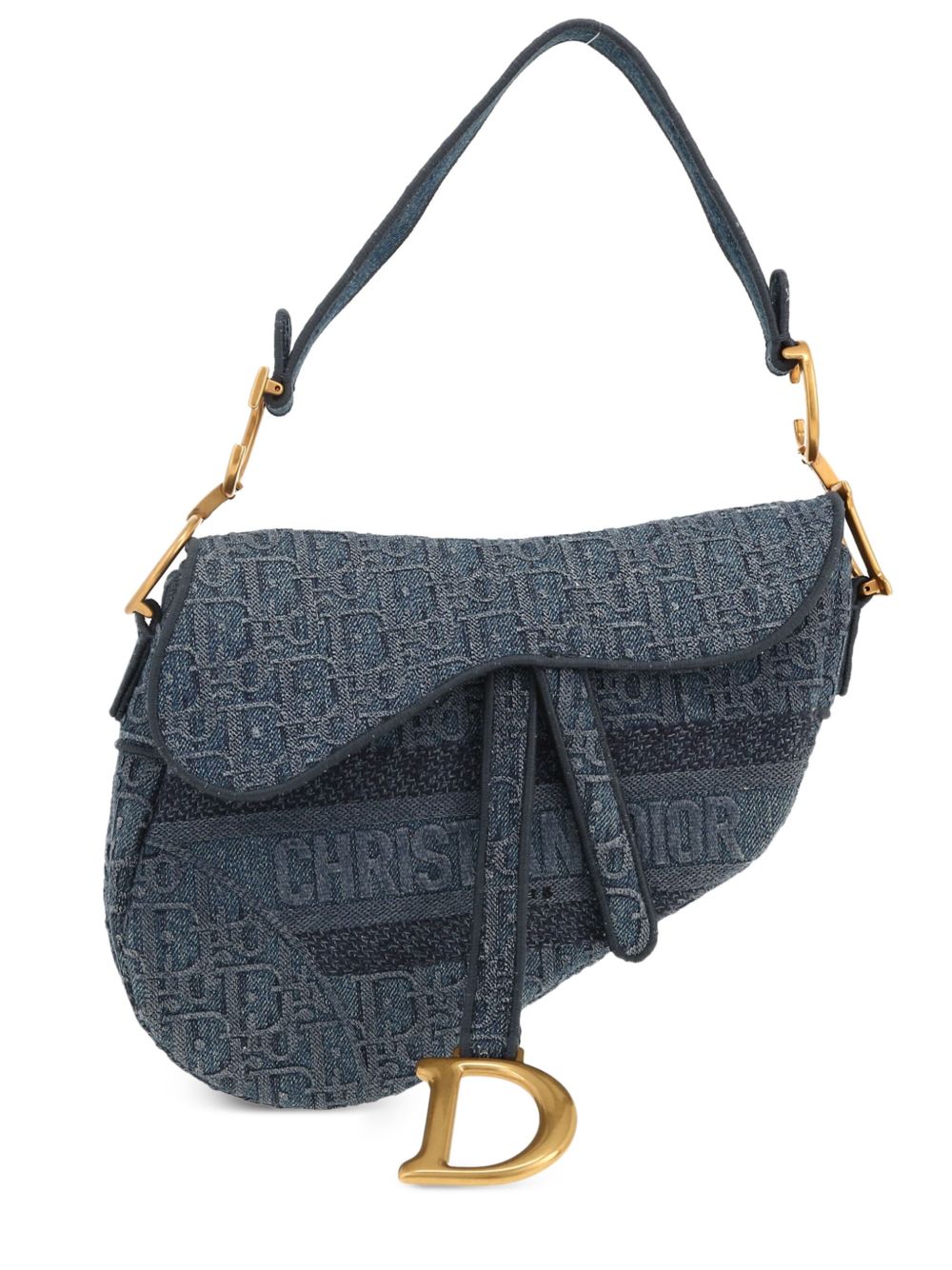 2020s Oblique Saddle shoulder bag