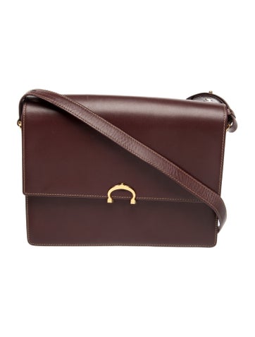 Leather Top Handle Bag