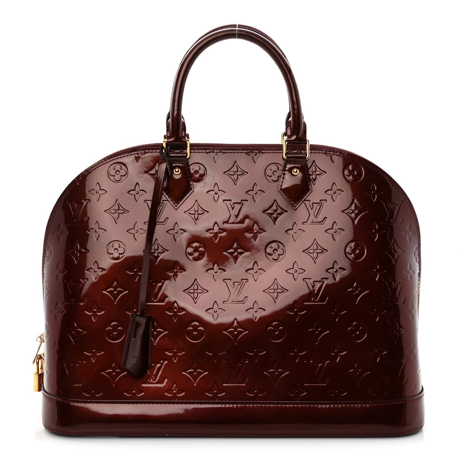 Louis Vuitton Vernis Alma GM Rouge Fauviste