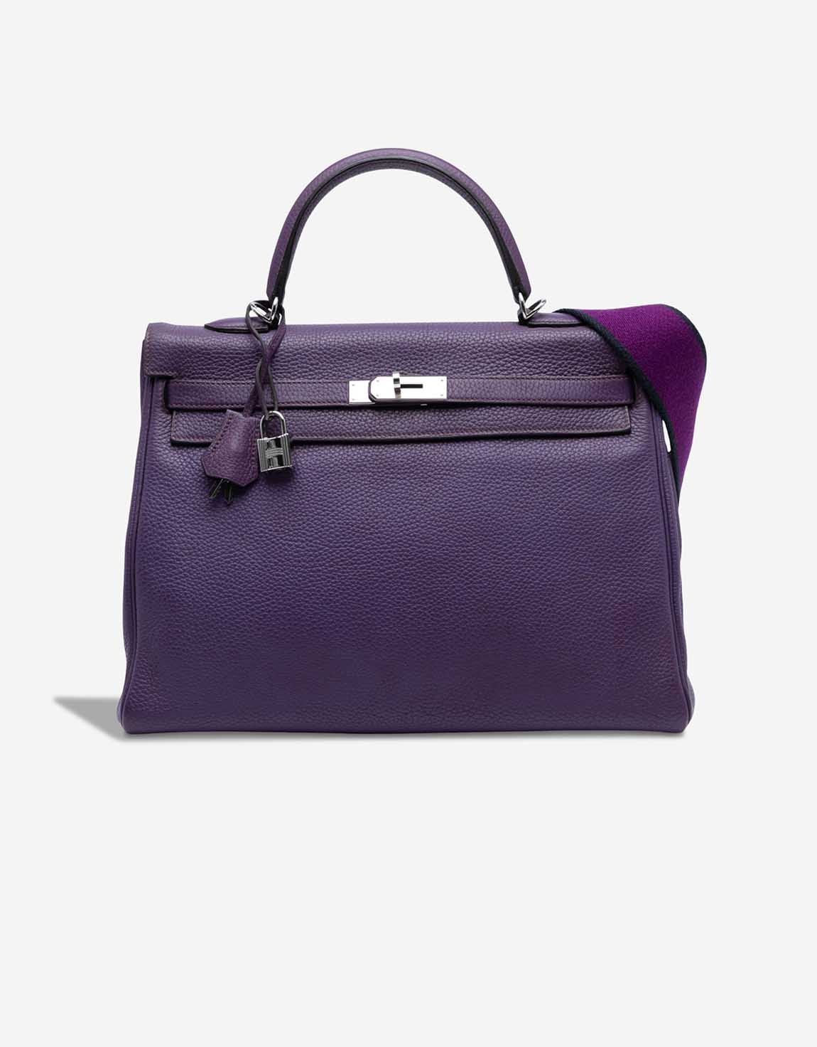 Hermes 
		Kelly 35 Togo Ultraviolet    