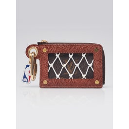 Louis Vuitton x NBA Monogram Coated Canvas/Leather Net Zippy Card Holder