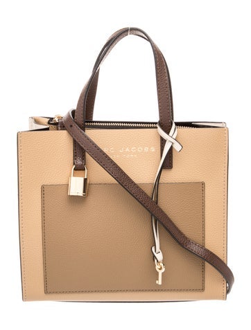 Leather Top Handle Bag