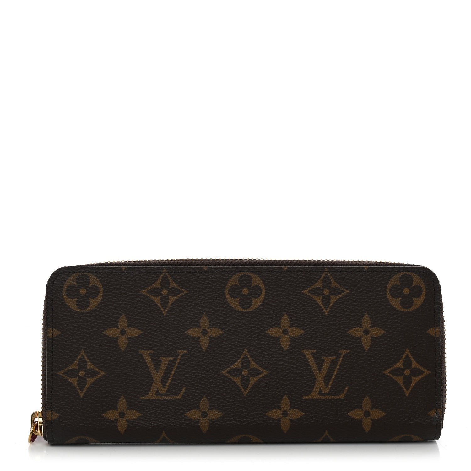 Louis Vuitton Monogram Clemence Wallet Fuchsia