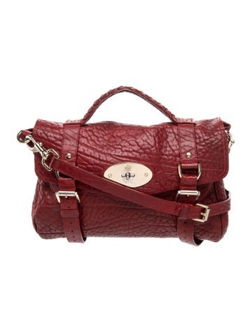 Leather Top Handle Bag