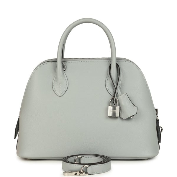 Hermes Hermes 1923 Bolide 25 Gris Plantin Evercolor Palladium Hardware