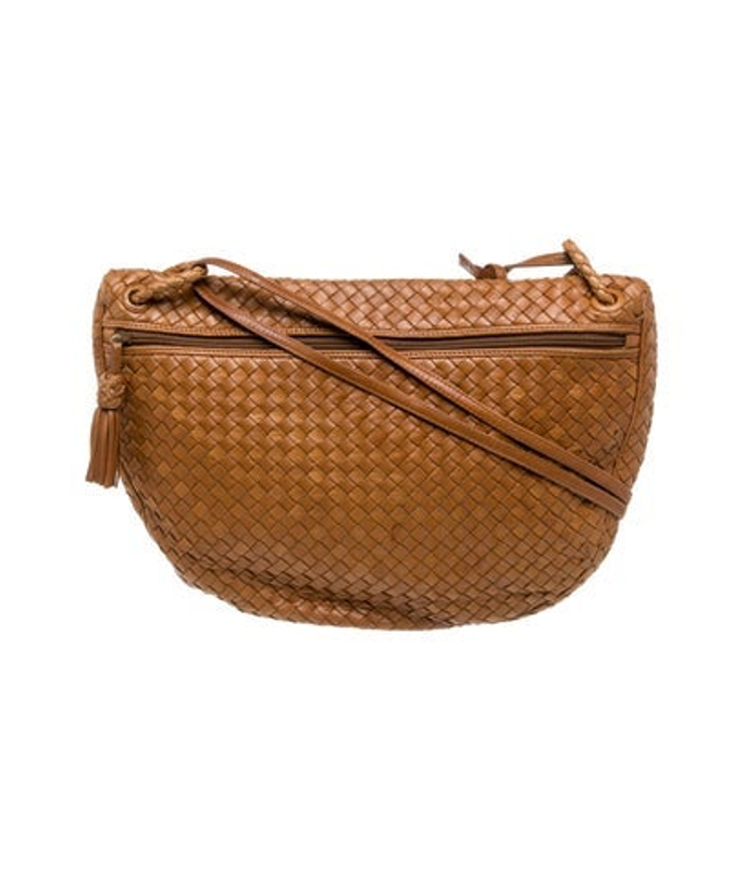 Bottega Veneta Veneta Intrecciato Shoulder Bag Vintage